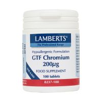 Lamberts Chromium GTF 200mcg 100 ταμπλέτες