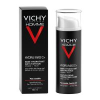 Vichy Homme Hydra Mag C+ Ενυδατική Κρέμα Προσώπου/Ματιών Κατά Της Κούρασης Για Ευαίσθητο Δέρμα 50ml