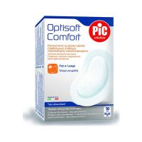 Optisoft Comfort Οφθαλμικό Επίθεμα Περιποίησης Αποστειρωμένο 95*65mm 10τμχ