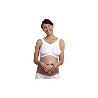Carriwell Seamless Σουτιέν Εγκυμοσύνης/Θηλασμού Χωρίς Ραφές Λευκό Μ