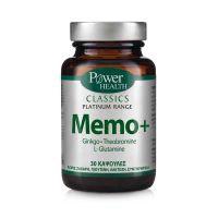 Power Health Classics Platinum Memo+ Συμπλήρωμα Διατροφής Για Μνήμη & Συγκέντρωση 30 Κάψουλες