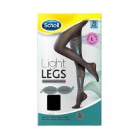 Scholl Light Legs Καλσόν Συμπίεσης 20 Den Μαύρο L