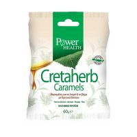 Power Health Cretaherb Caramels Καραμέλες Για Το Λαιμό & Το Βήχα Με Κρητικά Βότανα 60g