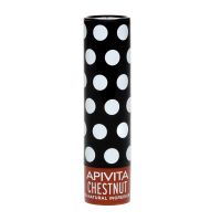 Apivita Chestnut Στικ Χειλιών για Ενυδάτωση με Κάστανο και Ελαφριά Σοκολατί Απόχρωση 4.4 gr