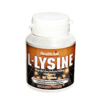 Health Aid L-Lysine Hydrochloride 500mg 60 Ταμπλέτες