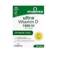 Vitabiotics Ultra Vitamin D D3 1000IU Συμπλήρωμα Διατροφής 96 Ταμπλέτες