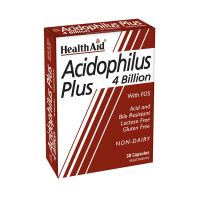 Health Aid Acidophilus Plus 4 Billion Μείγμα Προβιοτικών Vegeterian 30 Κάψουλες