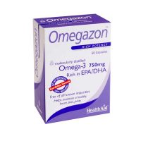 Health Aid Omegazon Ω3 Λιπαρά Οξέα 60 Κάψουλες