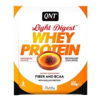 QNT Light Digest Whey Protein Η Νέα Γενιά Πρωτεΐνης Με Γεύση Creme Brulee 40g