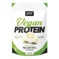 QNT Vegan Protein Ρόφημα Πρωτεΐνης Με Γεύση Vanilla Macaroon 20g