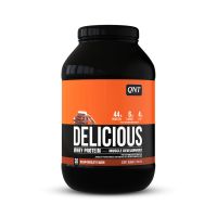 QNT Delicious Whey Protein Πρωτεΐνη Ορού Γάλακτος Συμπλήρωμα Διατροφής με Γεύση Belgian Chocolate 908 gr