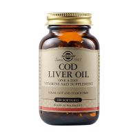 Solgar Cod Liver Oil One A Day Vitamins A and D 100 Μαλακές Κάψουλες