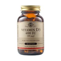 Solgar Vitamin D3 400 IU (10 mcg) 100 Μαλακές Κάψουλες