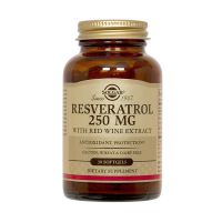 Solgar Resveratrol 250mg With Red Wine Extract 30 Softgels
