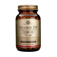 Solgar Vitamin D3 2200IU 55mcg Βιταμίνες 100 Veg. Caps