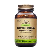 Solgar Gotu Kola Aerial Extract (Centella asiatica) Ενισχυμένα Φυτικά Εκχυλίσματα 100 Veg. Caps