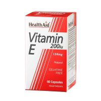 Health Aid Vitamin E 200IU 134mg Αντιοξειδωτική Δράση 60 Κάψουλες
