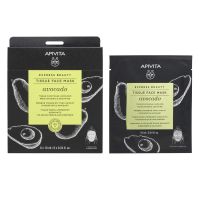 Apivita Express Beauty Tissue Μάσκα Προσώπου με Αβοκάντο για Ενυδάτωση και Καταπράϋνση 10 ml