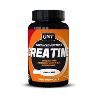 QNT Creatine Monohydrate Για Αύξηση Σωματικής Απόδοσης 200 Ταμπλέτες