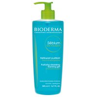 Bioderma Sebium Τζελ Καθαρισμού Προσώπου Για Μικτό/Λιπαρό/Ακνεϊκό Δέρμα 500ml