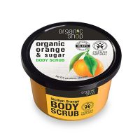 Organic Shop Body Scrub Σώματος Με Πορτοκάλι & Ζάχαρη 250ml