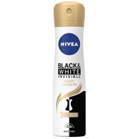 Nivea Black & White Invisible Silky Smooth Αποσμητικό Spray 48ωρης Προστασίας 150ml