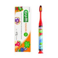 Gum Monster Set Οδοντόβουρτσα Με Φωτάκι 1 Λεπτού Μαλακή Σε Δύο Χρώματα & Δώρο Παιδική Οδοντόκρεμα Με Γεύση Tutti Frutti 50ml