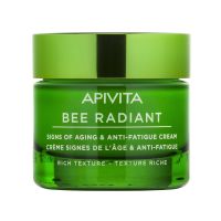 Apivita Bee Radiant Κρέμα Προσώπου Πλούσιας Υφής με Λευκή Παιώνια και Πρόπολη 50 ml