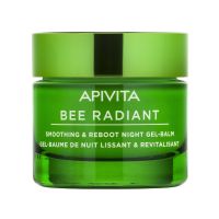 Apivita Bee Radiant Gel-Balm Προσώπου Νύχτας για Λείανση και Αναζωογόνηση με Λευκή Παιώνια και Πρόπολη 50 ml