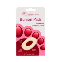 Carnation Felt Bunion Rings Προστατευτικά Αυτοκόλλητα για τα Δάκτυλα των Ποδιών 4τμχ