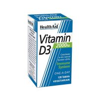Health Aid Vitamin D3 2000IU 120 Ταμπλέτες