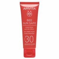 Apivita Bee Sun Safe Αντηλιακή Ενυδατική Κρέμα Τζελ Προσώπου με Θαλάσσια Φύκη και Πρόπολη Spf30 50 ml