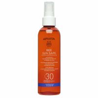 Apivita Bee Sun Safe Αντηλιακό Λάδι Σώματος για Μαύρισμα με Ηλίανθο και Καρότο 30 Spf 200 ml
