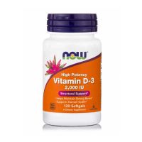 Now Foods High Potency Vitamin D-3 2000IU 120 softgels