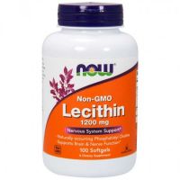 Now Foods Lecithin 1200mg Συμπλήρωμα Διατροφής για την Υγεία του Νευρικού Συστήματος 100softgels