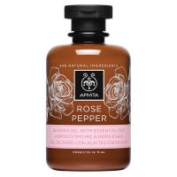 Apivita Rose Pepper Αφρόλουτρο με Αιθέρια Έλαια & Τριαντάφυλλο 300ml