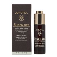 Apivita Queen Bee Ορός Προσώπου Απόλυτης Αντιγήρανσης & Ανόρθωσης Περιγράμματος με Βασιλικό Πολτό Ελεγχόμενης Αποδέσμευσης 30ml