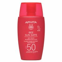 Apivita Bee Sun Safe Dry Touch Λεπτόρρευστη Αντηλιακή Κρέμα Προσώπου με Θαλάσσια Φύκη & Πρόπολη Spf50 50 ml