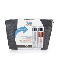 Frezyderm Set με Moisturizing Plus Πλούσια Κρέμα Ενυδάτωσης Προσώπου 30Υ+ 50ml & Αντηλιακή Λεπτόρρευστη Κρέμα Προσώπου Με Αίσθηση Πούδρας Spf50+ 50ml