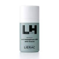 Lierac Homme Deodorant Anti-Transpirant 48H Anti-Traces Ανδρικό Αποσμητικό κατά του Ιδρώτα Χωρίς Ίχνη 50 ml
