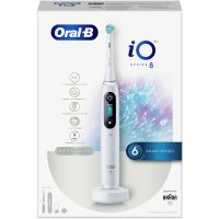 Oral-B iO Series 8 Magnetic White Alabaster Hλεκτρική Επαναφορτιζόμενη Οδοντόβουρτσα 1τμχ