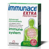 Vitabiotics Immune Extra Protection Συμπλήρωμα Διατροφής για Ισχυρή Ενίσχυση του Ανοσοποιητικού 30 ταμπλέτες