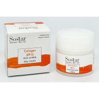 Sostar Αντιρυτιδική Κρέμα Ημέρας Προσώπου/Λαιμού με Κολλαγόνο Spf15 50ml