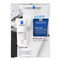 La Roche-Posay Set Με Effaclar MAT Σμηγματορυθμιστική Κρέμα Προσώπου Για Λιπαρό/Ακνεϊκό Δέρμα 40ml & Δώρο Effaclar Gel Καθαρισμού Προσώπου 50ml
