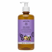 Apivita Mini Bees Παιδικό Απαλό Σαμπουάν με Μύρτιλο και Μέλι 500 ml