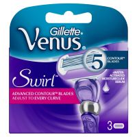 Gillette Venus Swirl Ανταλλακτικές Κεφαλές 3 τμχ