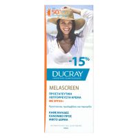 Ducray Melascreen UV Κρέμα Προσώπου Ελαφριάς Υφής κατά των Δυσχρωμιών για Κανονικό-Μικτό Δέρμα Spf50+ 50 ml -15%