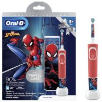 Oral-B Vitality Kids Special Edition Spiderman Παιδική Ηλεκτρική Οδοντόβουρτσα 3+ ετών & Δώρο Θήκη Ταξιδίου