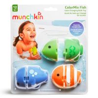 Munchkin ColorMix Fish Παιχνίδι Μπάνιου που Αλλάζει Χρώμα με τη Θερμοκρασία 12m+
