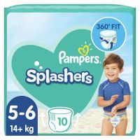 Pampers Splashers Πάνες-Μαγιό No5-6 14+kg 10 τμχ